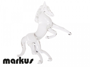 GLASS HORSE CRYSTAL COLOR